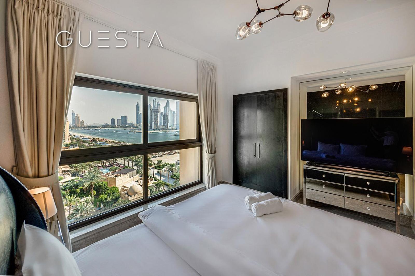 Fairmont Apartments The Palm, Free Access To Hotel Beach And Pools Dubai Exteriör bild