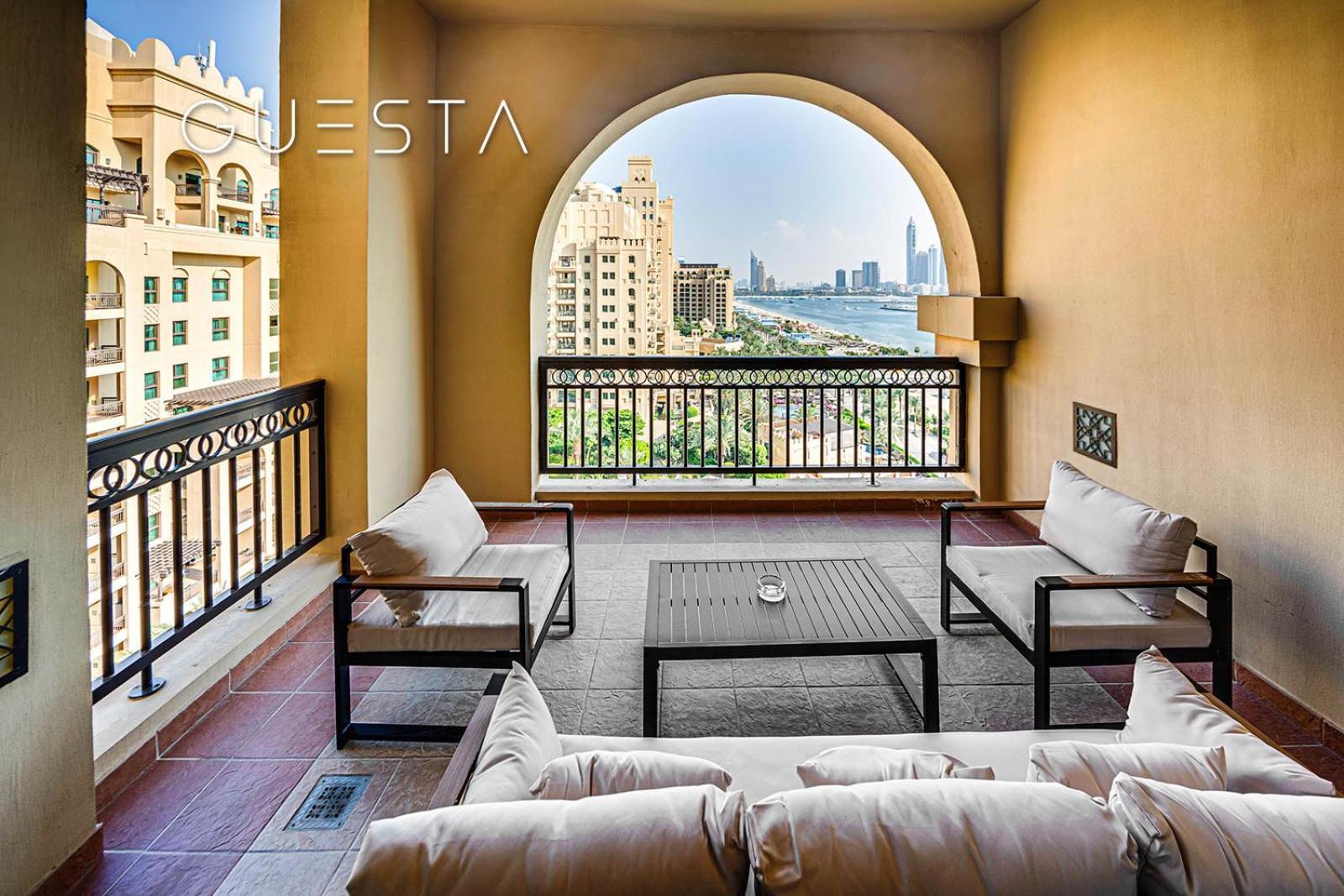 Fairmont Apartments The Palm, Free Access To Hotel Beach And Pools Dubai Exteriör bild
