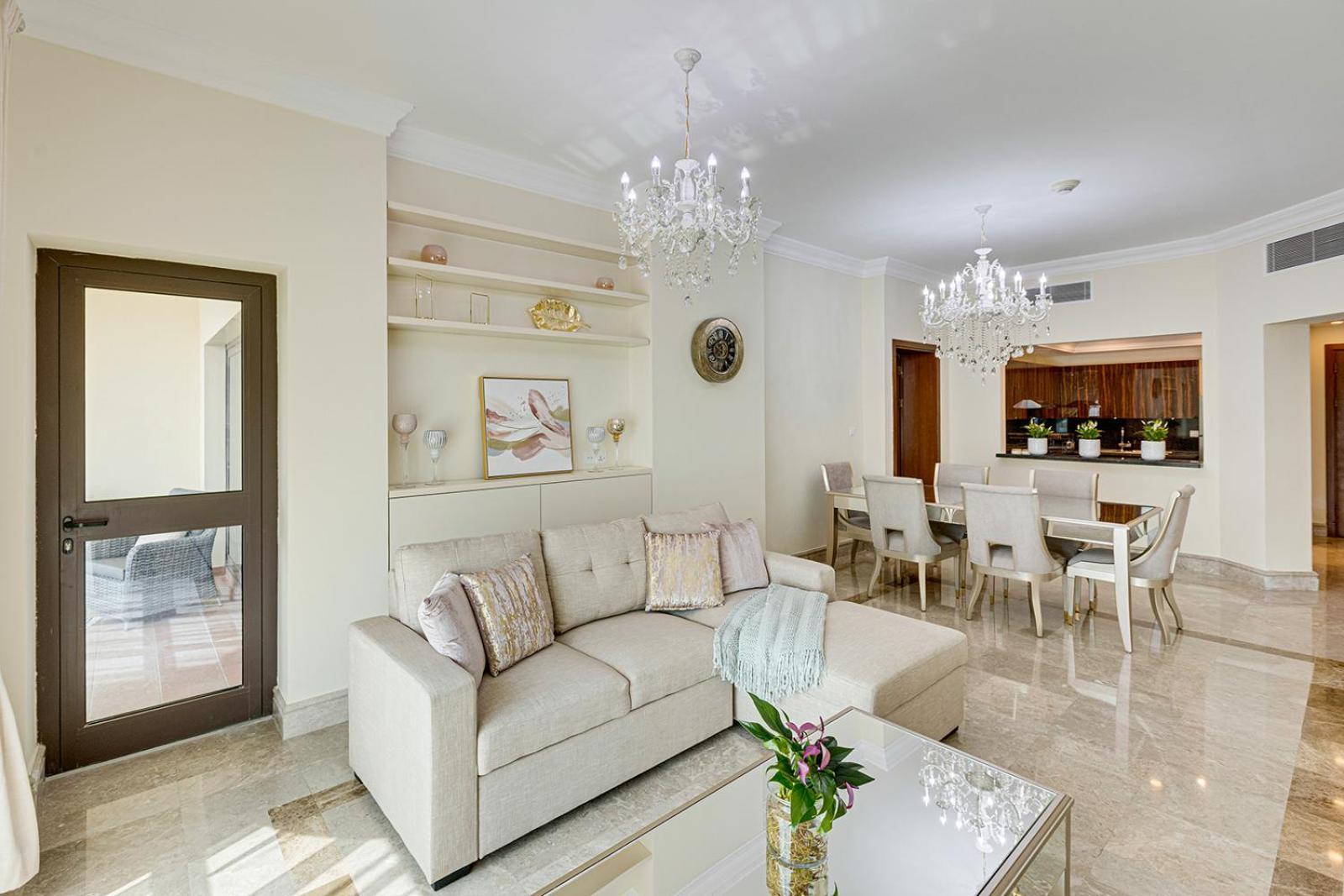 Fairmont Apartments The Palm, Free Access To Hotel Beach And Pools Dubai Exteriör bild